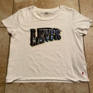 Levi’s Women White T-Shirt